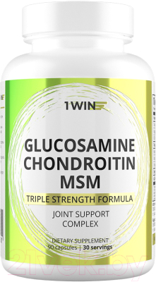 Комплексная пищевая добавка 1WIN Глюкозамин Хондроитин MSM - фото