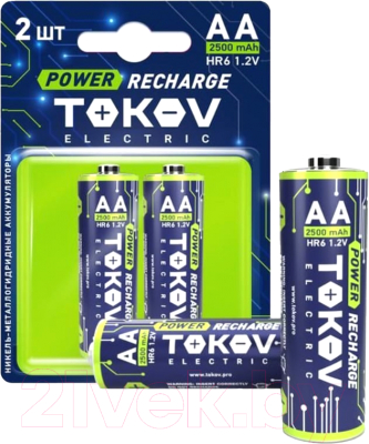 Комплект аккумуляторов Tokov Electric AA/HR6 TKE-NMA-HR6/B2 - фото