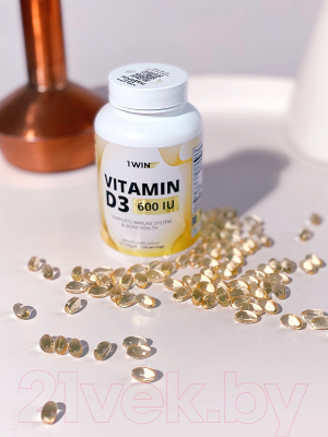 Витамин 1WIN Витамин D3 600 ME