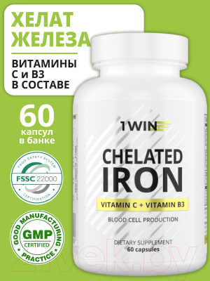Витаминно-минеральный комплекс 1WIN Железо хелат