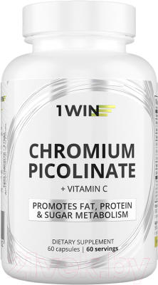 Витаминно-минеральный комплекс 1WIN Хром пиколинат с витамином С - фото