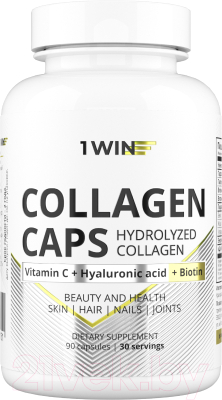 Коллаген 1WIN С биотином, гиалуроновай кислотой и витамином С - фото