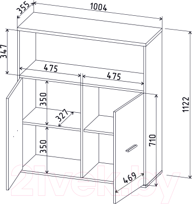 Тумба Интерлиния Skill-50
