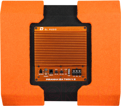 Корпусной активный сабвуфер DL Audio Piranha 12A TWIN