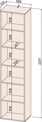 Стеллаж Интерлиния Skill-21
