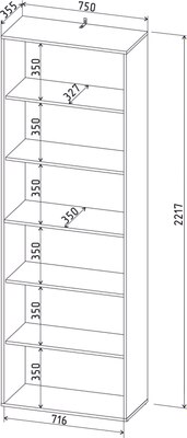 Стеллаж Интерлиния Skill-22