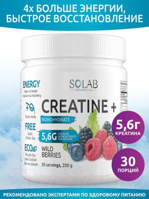 Креатин SOLAB Моногидрат