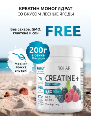 Креатин SOLAB Моногидрат