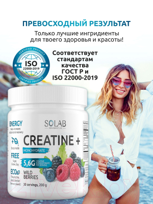 Креатин SOLAB Моногидрат