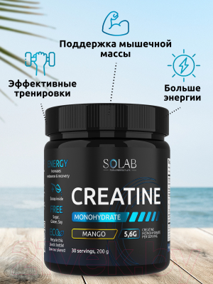 Креатин SOLAB Моногидрат