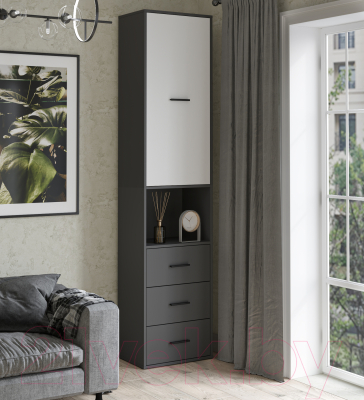 Шкаф-пенал Интерлиния Skill-24 (1)