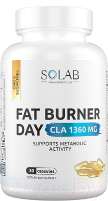 Жиросжигатель SOLAB Fat Burner Day - фото