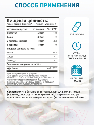 Жиросжигатель SOLAB Fat Burner Slim