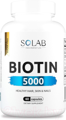 Витамин SOLAB Биотин - фото