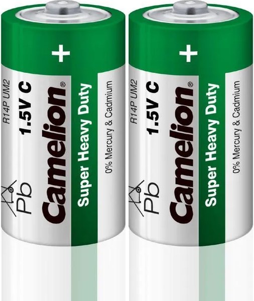 Комплект батареек Camelion R14P-SP2G SR-2 / 1661