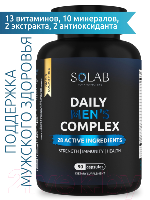 Мультивитаминный комплекс SOLAB Для мужчин