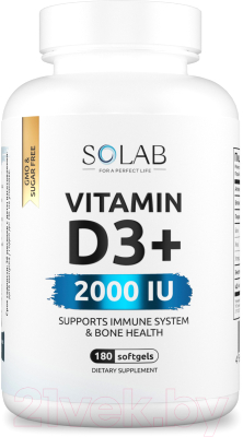 Витамин SOLAB D3 2000 МЕ - фото