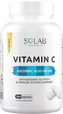 Витамин SOLAB С в капсулах - фото
