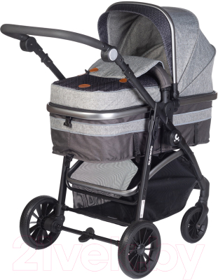 Детская универсальная коляска Acarento Essenza Light Grey / AS310 - фото