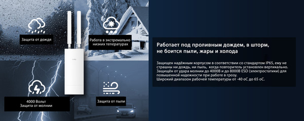 Беспроводной маршрутизатор Cudy LT500 Outdoor