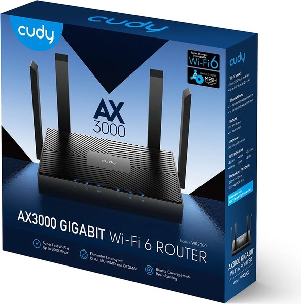 Беспроводной маршрутизатор Cudy WR3000