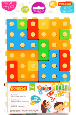 Конструктор Полесье Собери пазл №2 / 93943 - фото