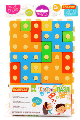 Конструктор Полесье Собери пазл №2 / 93943