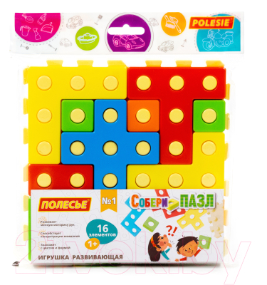 Конструктор Полесье Собери пазл №1 / 93936