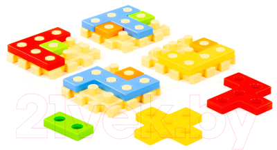Конструктор Полесье Собери пазл №1 / 93936