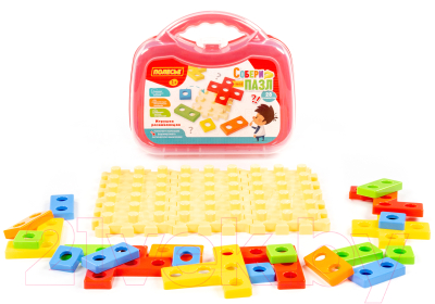 Конструктор Полесье Собери пазл №10 / 94766