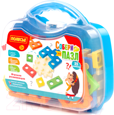 Конструктор Полесье Собери пазл №9 / 94759 - фото