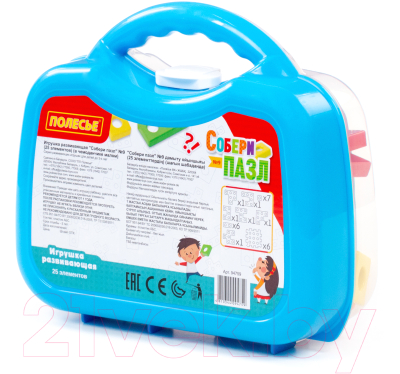 Конструктор Полесье Собери пазл №9 / 94759