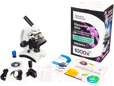 Микроскоп цифровой Levenhuk Discovery Atto Polar / 77992