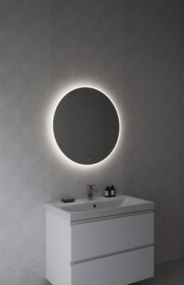 Зеркало Cersanit Eclipse Fusion 72x72 / 64810 (с подсветкой)