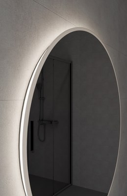 Зеркало Cersanit Eclipse Fusion 72x72 / 64810 (с подсветкой)