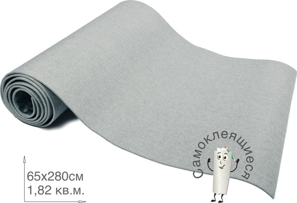 Пленка самоклеящаяся универсальная Самоклейкин Льняные / LV-109