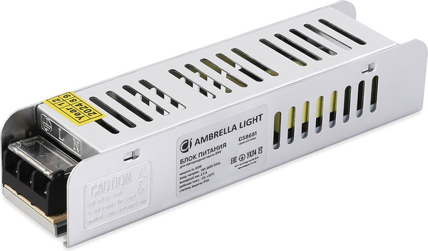 Блок питания для светодиодной ленты Ambrella GS8681 - фото