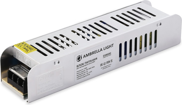 Блок питания для светодиодной ленты Ambrella GS8682 - фото