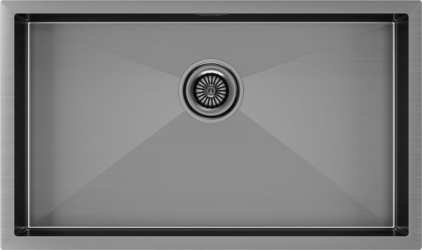 Мойка кухонная Paulmark PM257444-GM - фото