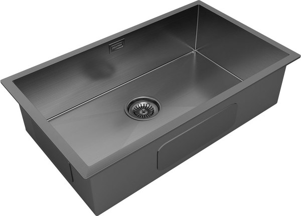 Мойка кухонная Paulmark PM257444-GM