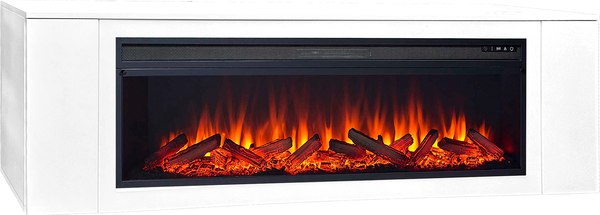 Каминокомплект Смолком Dakota F 2D V60 Vision 60 LOG LED (бьянко белый) - фото