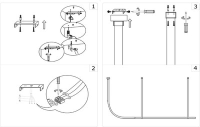 Потолочный светильник Kinklight Элара 08461-150.19 (черный)