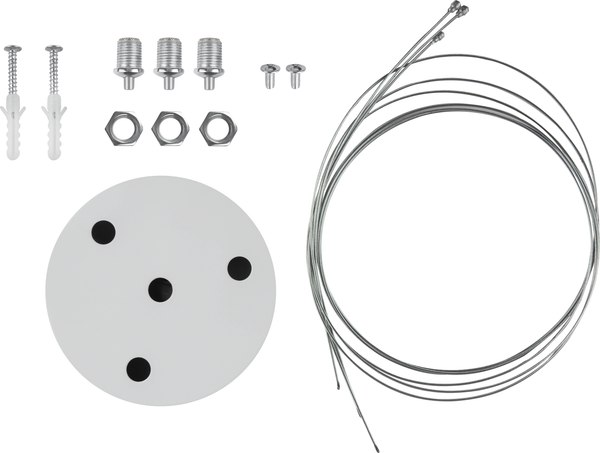 Потолочный светильник ЭРА Geometria Igrek SPO-143-W-40K-056 / Б0050570