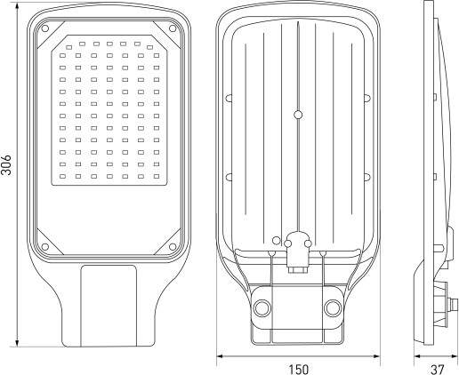 Светильник уличный ЭРА SPP-504-0-50K-050 / Б0062692