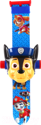 Часы наручные детские PAW Patrol Проектор. Щенячий Патруль. Гонщик / 10570995 - фото