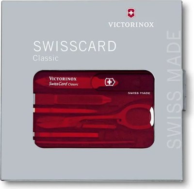 Швейцарская карта Victorinox SwissCard Classic 0.7100.T