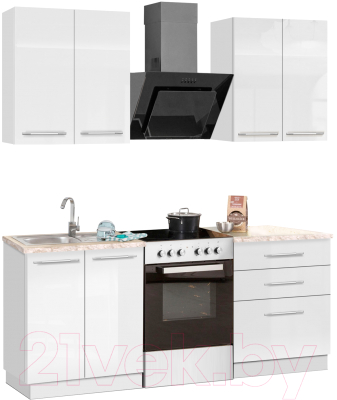 Кухонный гарнитур Кастанье Мила 1.2 - фото