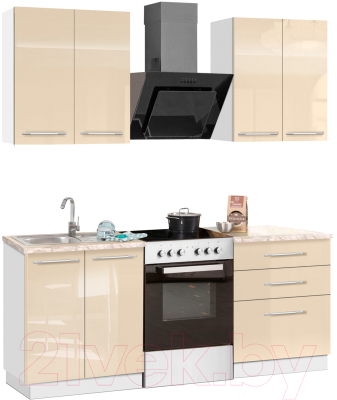 Кухонный гарнитур Кастанье Мила 1.2 - фото