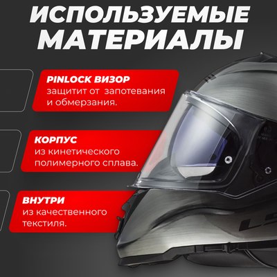 Мотошлем LS2 FF800 Storm II Jeans