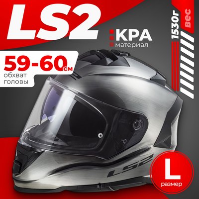 Мотошлем LS2 FF800 Storm II Jeans - фото